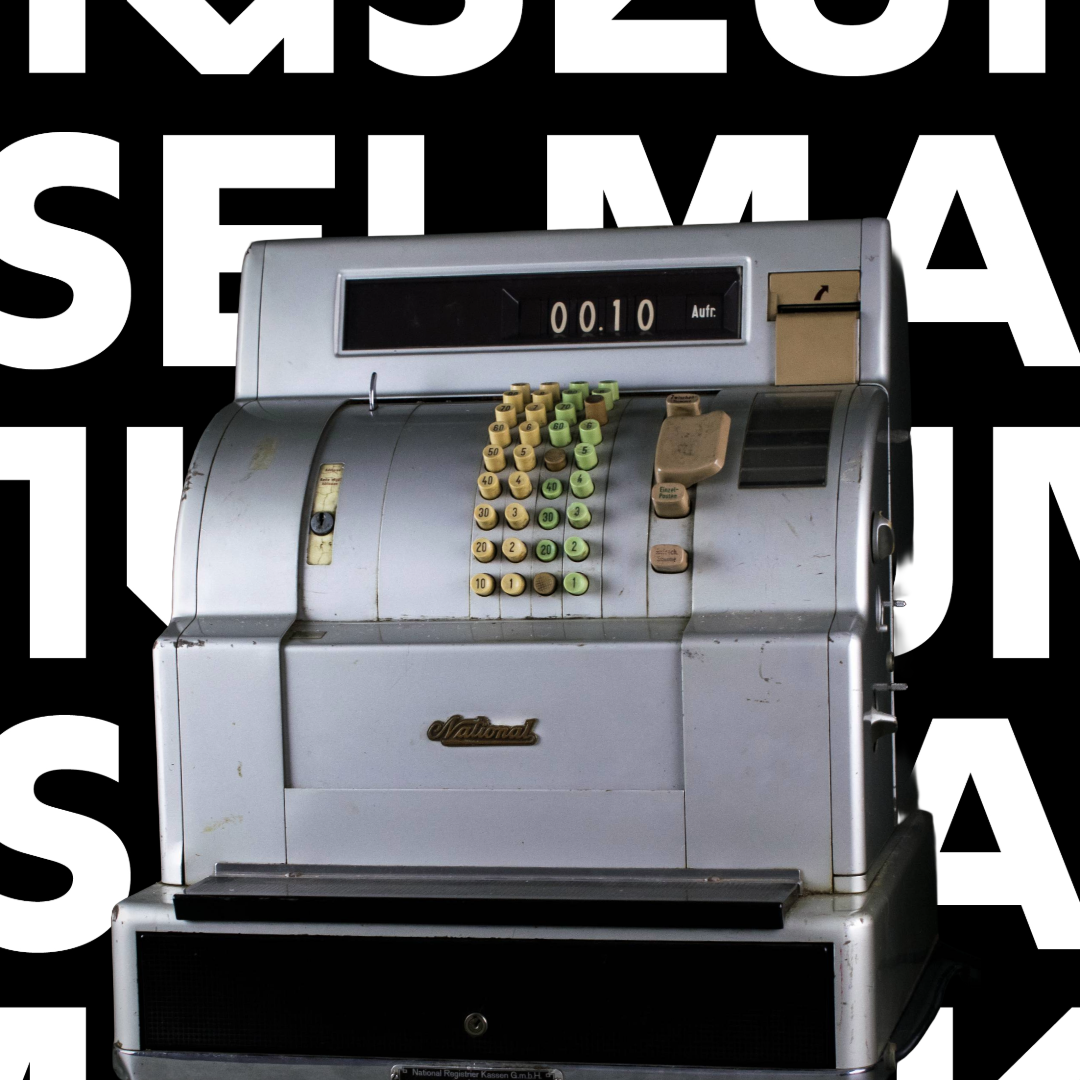 Eine elektronische Registrierkasse aus den 1970er Jahren.